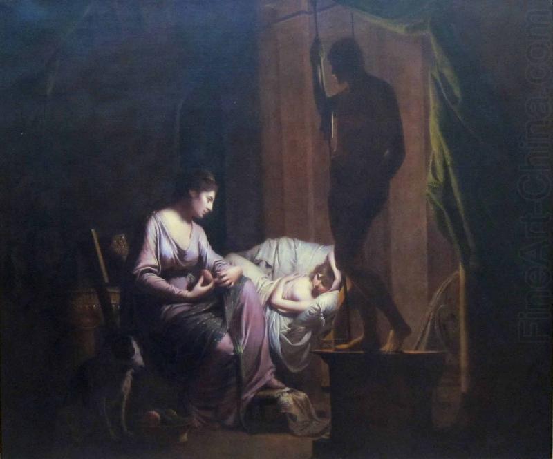 Penelope Unravelling Her Web, Joseph wright of derby